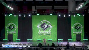 Project N Dance Center - Kelsey Nolden [2026 Youth - Solo - Contemporary/Lyrical Day 1] 2026 CSG Dance Grand Nationals