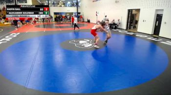 197 lbs Cons. Round 4 - Alexander Goldman, Case Western Reserve vs Hadyn Ball, Wabash