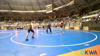 85 lbs Round Of 16 - Terrielle Owens, Tulsa North Mabee Stampede vs Elias Ellison, Vinita Kids Wrestling