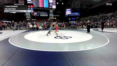 106 lbs Cons. Rd Of 32 - Cain Crosson, IA vs William Cruz, NJ