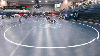 132 lbs Round 3 - Cael Brubaker, McKinney Boyd vs Christian Berryman, Blanchard