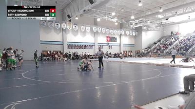 106 lbs Round 1 (16 Team) - Brody Reddington, North Paulding vs Seth Ledford, Buford HS