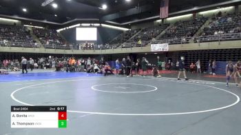 125 lbs Semifinal - Andrew Bonita, Apex vs Ashton Thompson, Knoxville