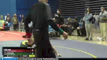 152 lbs Cons. Semi - Joe Fisk, Archbishop Spalding vs Ty Whalen, Clearview Regional