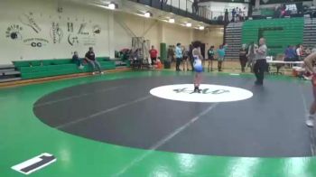 106 lbs Rr Rnd 5 - Isabella Savage, Taylor vs Aiyanna Silva, Braves Wrestling Club