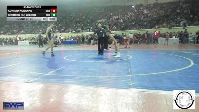 118 lbs Round Of 64 - Konrad Kosanke, Crossings Christian School vs Brenden (Sj) Wilson, Shelton Wrestling Academy