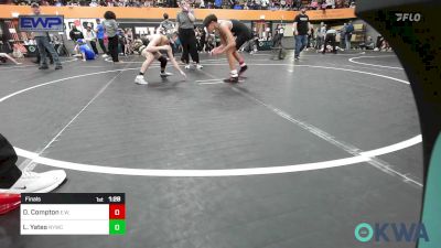 120 lbs Final - Darrell Compton, Elgin Wrestling vs Lucas Yates, Newcastle Youth Wrestling