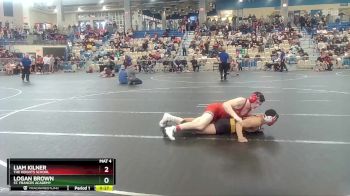 150 lbs Cons. Round 5 - Logan Brown, St. Frances Academy vs Liam Kilner, The Heights School