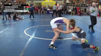 108 lbs Cons. Round 2 - Bryce Myers, Chesapeake vs Kayden Robinette, Empyre
