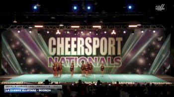 LA Cheerz Allstarz - Scorch [2026 L2 Junior - D2 - Small - A Day 1] 2026 CHEERSPORT National All Star Cheerleading Championship
