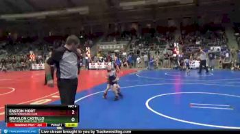 43 lbs Semifinal - Braylon Castillo, Team Worx Wrestling Club vs Easton Mort, Cache Wrestling Club