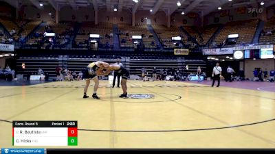 157 lbs Cons. Round 5 - Roberto Bautista, Nebraska-Kearney vs Cody Hicks, Fort Hays State