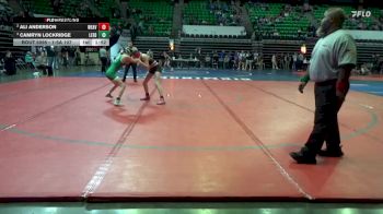 1-5A 107 Semifinal - Camryn Lockridge, Leeds vs ALI ANDERSON, Weaver