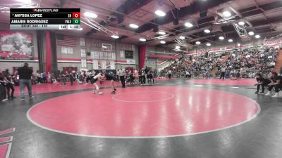 130 lbs Champ. Round 2 - Amaris Rodriguez, Palo Verde vs Anyssa Lopez, South Hills