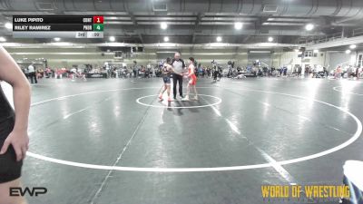 95 lbs Consi Of 16 #2 - Shay Lundvall, Sebolt Wrestling Academy vs Parker Gerber, Weigh In Club