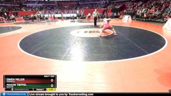 1A 138 lbs Semifinal - Mason Tieffel, Benton vs Owen Miller, Vandalia