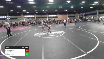 70 lbs Round Of 16 - Penelope Zuniga, SoCal Grappling Club vs Jace Black, Stout Wr Acd