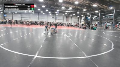 68 lbs Round 4 - 2:15pm Saturday - Kainoa Sheldahl, West Coast Elite vs Zeth Dykhouse, Team Michigan