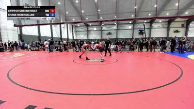 U16 FS - 157 lbs Quarters - Drew Disher, Port Angeles Wrestling Club vs Jordon Larson, Beaver Dam Wrestling Club