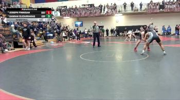 165 lbs Semifinal - Joseph Finnigan, Southridge vs Damian Elizarraras, Century