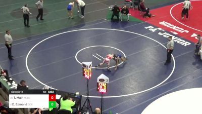 96 lbs Consi Of 4 - Tucker Main, McGuffey vs Davion Edmond, Diocese Of Erie