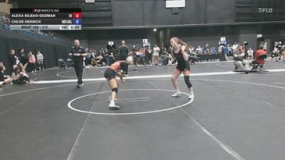 117 lbs Cons. Round 1 - Chloe Herrick, Baker University vs Alexa Bilbao-Guzman, Friends University