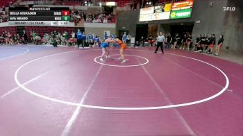 125 lbs Round 1 (16 Team) - Bella Kiskaden, Dumas vs Ava Heard, Midlothian