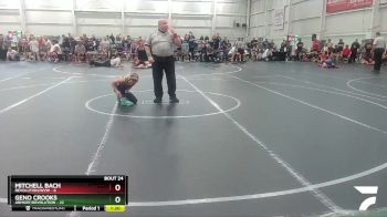 68 lbs Round 6 (8 Team) - Mitchell Bach, Revolution/WVW vs Geno Crooks, Armory/Revolution