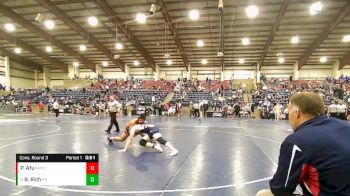 168 lbs Cons. Round 3 - Blake Rich, Providence Hall vs Prince Afu, American Fork