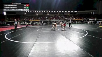 149 lbs Quarterfinal - Thomas Freking, Iowa State vs Josiah Johnson, Washington State
