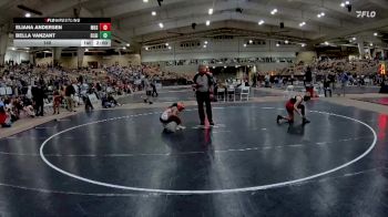 145 lbs Semis & 1st Wb (8 Team) - Eliana Andersen, Maryville High School vs Bella Vanzant, Blackman High School