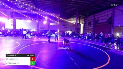 54 lbs Consi Of 8 #1 - Dwayne Lopez, Team Garcia vs Jaxon Martinez, Mat Rats Rebooted