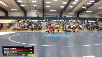 197 lbs Quarterfinal - Josiah Murphy, Liberty vs Bruce Vaughan, Millersville