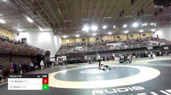 132 lbs Round Of 16 - Hunter Avalos, All Saints Episcopal vs Casen Roark, Father Ryan High School