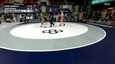 113 lbs Champ. Rd Of 64 - Daniel Brown Jr., IN vs Aizak Fetters, WA