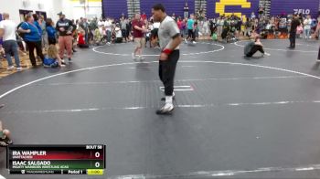 38 lbs Cons. Round 3 - Ira Wampler, Unattached vs Isaac Salgado, Mighty Warriors Wrestling Acad