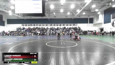 138 lbs Cons. Round 2 - Landon Marques, Esperanza vs Evander Leidecker, Bella Vista