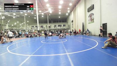 140 lbs Rr Rnd 3 - Preston Archer, VHW Red - HSC vs Jameson Gerrity, Sly Fox Gray WC - HSC