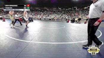 B6A-215 lbs 1st Place Match - Titain Hix, Broken Arrow vs Seth Hernandez, Bixby