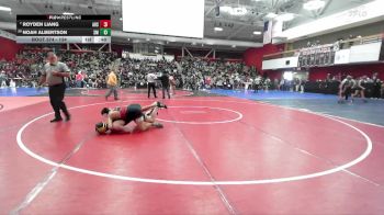 134 lbs Cons. Round 1 - Noah Albertson, San Marin vs Royden Liang, American