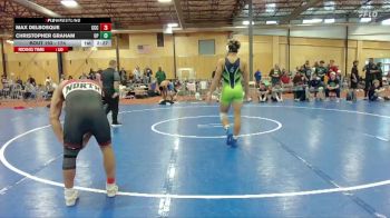 174 lbs Quarterfinal - Max DelBosque, Clackamas Community College vs Christopher Graham, Providence (Mont.)