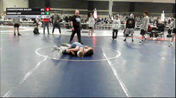 93 lbs Rr Rnd 8 - Christopher Baldo, Apex - MSE vs Hunter Lee, Cordoba Trained - MSE