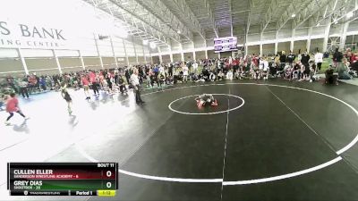 67 lbs Quarters & Wb (16 Team) - Cullen Eller, Sanderson Wrestling Academy vs Grey Dias, Shootbox