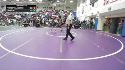 Boys 285 lbs Quarterfinal - Hung Vo, Silver Creek Boys vs Jorge Villagomez, Fremont (Sunnyvale)&nbsp;Boys
