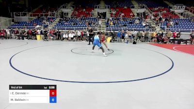 175 lbs Rnd Of 64 - Caleb Dennee, WI vs Michael Baldwin, MI