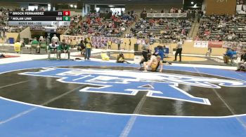 138 lbs Cons. Round 4 - Nolan Link, Meade County vs Brock Fernandez, St. Xavier