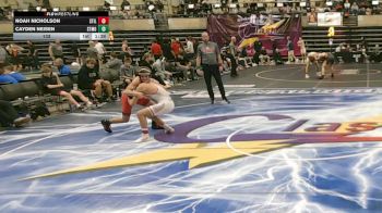 133 lbs Round 2 (4 Team) - Cayden Neisen, Staples-Motley, MN vs Noah Nicholson, Stillwater, MN