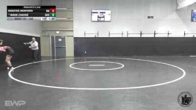 126 lbs Champ. Round 2 - Orestes Montero, Hollister High School vs Jesse Chavez, Capuchino