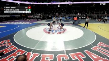 I-165 lbs Champ. Round 1 - Spencer Nassire, Islip vs Henry Jervis, Manhasset