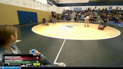 56 lbs Cons. Round 1 - Dawson Finnerty, Inland Northwest Wrestling Training Center vs Graham Sharpe, Mt Spokane Wrestling Club